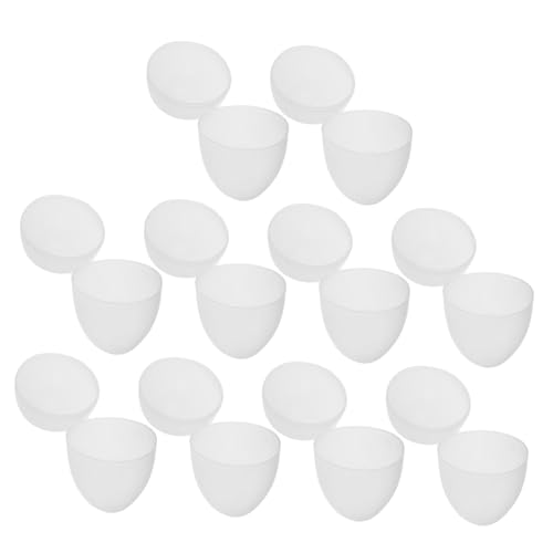 ibasenice Basteln Sie Osterleckereien 10er-pack Leere Ostereier Aus Plastik Zum Öffnen Als Osterjagd-überraschung Für Jungen Und Mädchen Osterdekoration von ibasenice