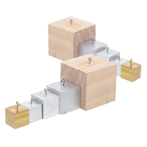ibasenice 10 Stück Dichtewürfel Set für Unterricht Teiliges Set aus Holz Kupfer und Aluminium für Vergleich der Materialdichte Wissenschaftlichen Demonstrationen und Experimenten ibasenice 10 Stück Dichtewürfel Set für Unterricht Teiliges Set aus Holz Kupfer und Aluminium für Vergleich der Materialdichte Wissenschaftlichen Demonstrationen und Experimenten von ibasenice