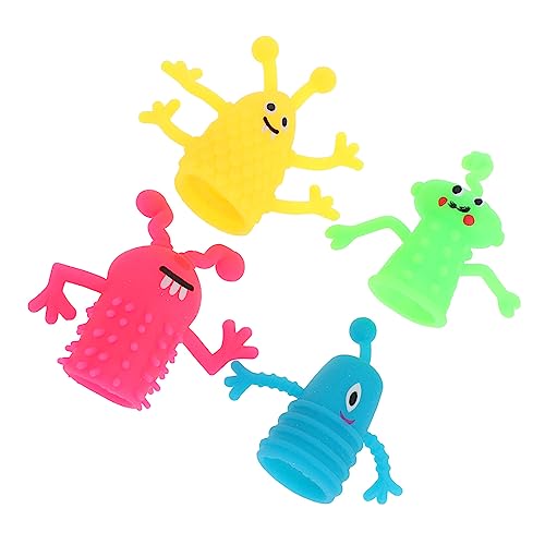 ibasenice 10 Stück Fingerpuppe Babytragetuch Spielsachen Babywelpen Puppen von ibasenice