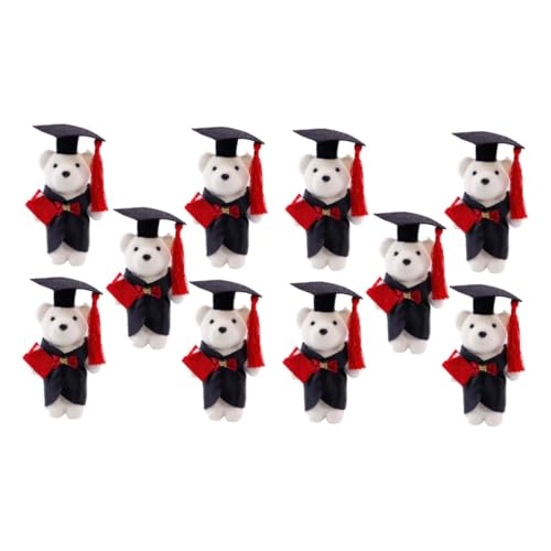 ibasenice 10 Stück Graduierte Doktorbär Puppe Minibär Mit Grad Cap Hängender Bär Zum Abschluss Mini -abschlusstier Kleine Bärenpuppe Abschlusstier-plüschtier Abschlussbären Polyester ibasenice 10 Stück Graduierte Doktorbär Puppe Minibär Mit Grad Cap Hängender Bär Zum Abschluss Mini -abschlusstier Kleine Bärenpuppe Abschlusstier-plüschtier Abschlussbären Polyester von ibasenice