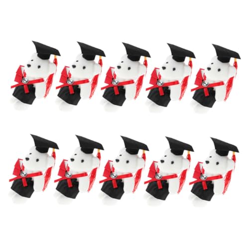 ibasenice 10 Stück Graduierte Doktorbärpuppe Absolventenstrauß Bärenpuppe Figur Strauß Bärenstrauß Blumendekor Für Abschlusskappe Abschlussstrauß Polyester ibasenice 10 Stück Graduierte Doktorbärpuppe Absolventenstrauß Bärenpuppe Figur Strauß Bärenstrauß Blumendekor Für Abschlusskappe Abschlussstrauß Polyester von ibasenice
