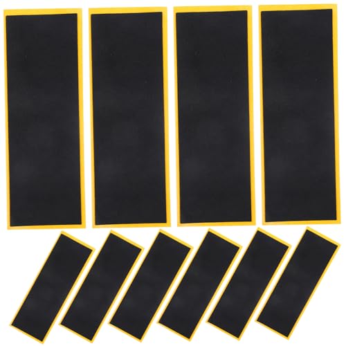 ibasenice 10 Stück Grip Tape für Fingerboards Hochwertige rutschfeste Aufkleber für Finger Skateboard Zubehör für Optimale Fingerkoordination und Langlebige Nutzung von ibasenice