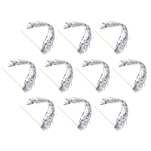 ibasenice 10stücke Leuchtstab Led-lamettastäbe Für Hochzeiten Feenstäbe Für Partys Leuchtende Luftschlangen Hochzeitsstäbe Mit Warmem Licht Für Themenveranstaltungen Und Abendliche von ibasenice