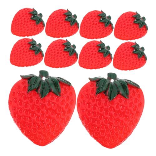 ibasenice 10 Stücke Realistische Gefälschte Erdbeeren Scheibe Wohnkultur Künstliche Obst Modell PVC Dekorative Küche Spielzeug ibasenice 10 Stücke Realistische Gefälschte Erdbeeren Scheibe Wohnkultur Künstliche Obst Modell PVC Dekorative Küche Spielzeug von ibasenice