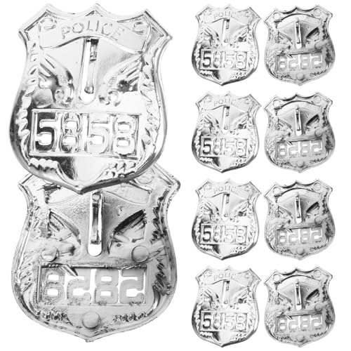 ibasenice 10stücke Cosplay Lifelike Polizeibadge Brosche Für Kostümpartys Halloween Und Rollenspiele Praktisches Zubehör Für Kreative Darstellungen ibasenice 10stücke Cosplay Lifelike Polizeibadge Brosche Für Kostümpartys Halloween Und Rollenspiele Praktisches Zubehör Für Kreative Darstellungen von ibasenice