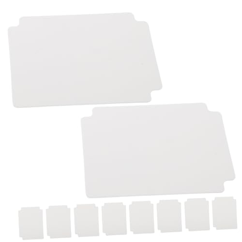 ibasenice 10 Stück Sammelkartenteiler Spiel Gruß serviert Handel Separator für kartenschachtel Kartenetui Kartensortierer Sammelkartenbox Halbstarrer Kartenhalter TCG-Kartenteiler pp Weiß ibasenice 10 Stück Sammelkartenteiler Spiel Gruß serviert Handel Separator für kartenschachtel Kartenetui Kartensortierer Sammelkartenbox Halbstarrer Kartenhalter TCG-Kartenteiler pp Weiß von ibasenice