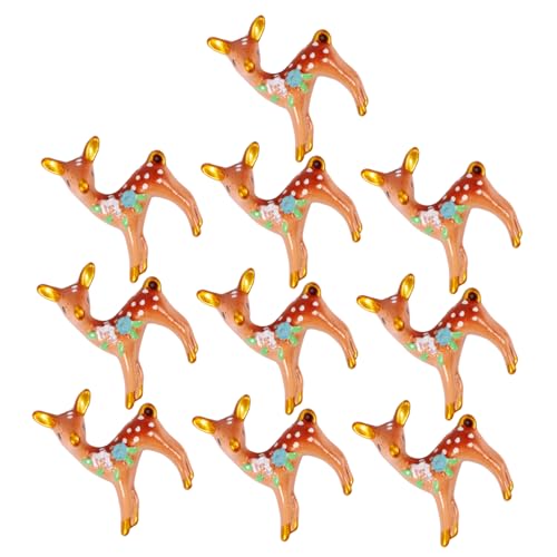 ibasenice 10 Stück Sikahirsch Dekoration für kinderspielzeug winzige Spielsachen Weihnachts-Mini-Ornamente weihnachtsdeko deko Weihnachten Harzverzierungen Wohnkultur Brown ibasenice 10 Stück Sikahirsch Dekoration für kinderspielzeug winzige Spielsachen Weihnachts-Mini-Ornamente weihnachtsdeko deko Weihnachten Harzverzierungen Wohnkultur Brown von ibasenice