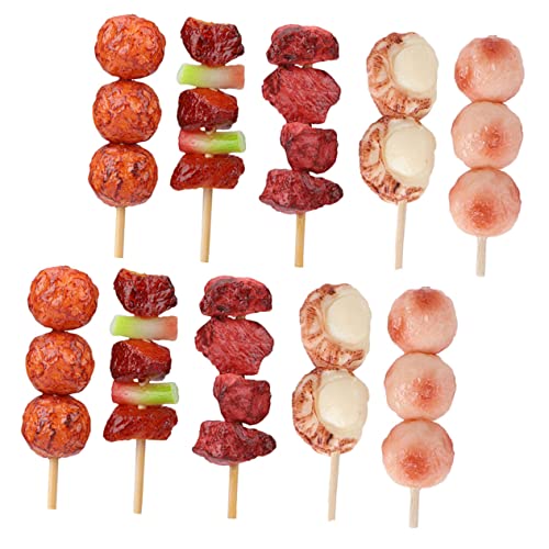 ibasenice 10 Stück Simulation Grillspieße Gefälschte Lebensmittel Küche Vortäuschen Gefälschte Grillspeisen Lebensechte Lebensmittel Foto Requisiten Vortäuschen Spielmodell Spielmodelle ibasenice 10 Stück Simulation Grillspieße Gefälschte Lebensmittel Küche Vortäuschen Gefälschte Grillspeisen Lebensechte Lebensmittel Foto Requisiten Vortäuschen Spielmodell Spielmodelle von ibasenice