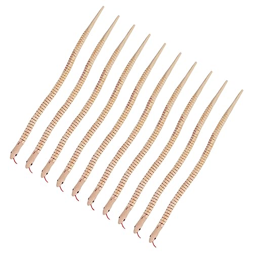 ibasenice 10 Stück Spielzeugschlange aus Holz Schlangenmodellfarbe Bastelschlange Käfig holzspielzeug wohnungseinrichtung gegliedertes Flexibles Schlangenspielzeug hölzerne Schlange ibasenice 10 Stück Spielzeugschlange aus Holz Schlangenmodellfarbe Bastelschlange Käfig holzspielzeug wohnungseinrichtung gegliedertes Flexibles Schlangenspielzeug hölzerne Schlange von ibasenice