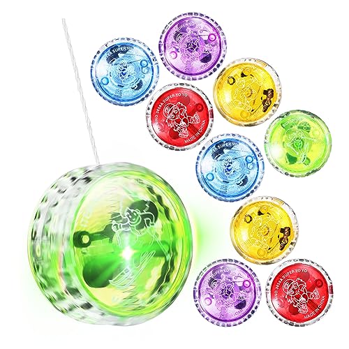 ibasenice 10 Stück Teiliges Bunte Kleine Yo Yo Bälle aus Kunststoff Lustige Leuchtende Partyspielzeuge Sicher und Langlebig Fördert Hand Auge Koordination als Geburtstagsgeschenk ibasenice 10 Stück Teiliges Bunte Kleine Yo Yo Bälle aus Kunststoff Lustige Leuchtende Partyspielzeuge Sicher und Langlebig Fördert Hand Auge Koordination als Geburtstagsgeschenk von ibasenice