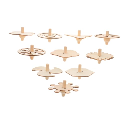 ibasenice 10 Stück Teiliges DIY Holz für Unbemalt Kreatives Bastelspielzeug Handgemachte Gyroskope Robustes Holz für Kindergartenaktivitäten und Partys ibasenice 10 Stück Teiliges DIY Holz für Unbemalt Kreatives Bastelspielzeug Handgemachte Gyroskope Robustes Holz für Kindergartenaktivitäten und Partys von ibasenice