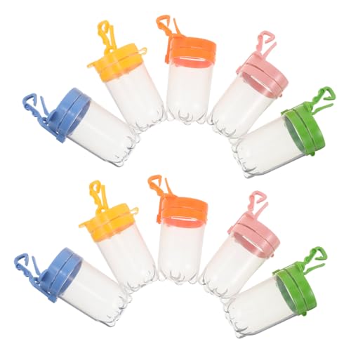 ibasenice 10 Stück Teiliges Insekten Beobachtungsset für Transparentem Kunststoff-behälter Sicherem Sammelbehälter Praktischem Aufhänge-Design für Naturerkundung und Wissenschaftliches von ibasenice