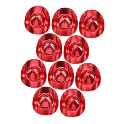 ibasenice 10 Stück Teiliges Mini Cowboyhüte in Leuchtendem Orange Kleine Dekorative Hüte für DIY Bastelprojekte Puppendekoration Flaschenverschlüsse Vielseitig Einsetzbar für Partys und ibasenice 10 Stück Teiliges Mini Cowboyhüte in Leuchtendem Orange Kleine Dekorative Hüte für DIY Bastelprojekte Puppendekoration Flaschenverschlüsse Vielseitig Einsetzbar für Partys und von ibasenice