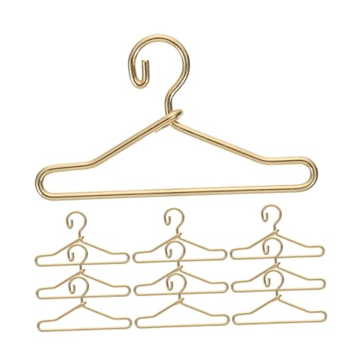 ibasenice 10 Stück Teiliges Mini Puppenkleiderbügel aus Stabile Miniatur Kleiderständer für Puppenhaus und Puppenschrank Goldfarbene Mini Doll Clothes Hangers für Einfache Organisation ibasenice 10 Stück Teiliges Mini Puppenkleiderbügel aus Stabile Miniatur Kleiderständer für Puppenhaus und Puppenschrank Goldfarbene Mini Doll Clothes Hangers für Einfache Organisation von ibasenice
