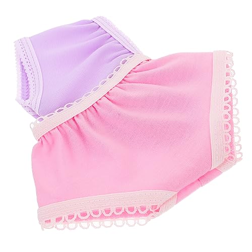 ibasenice 10 Stück Teiliges Puppenunterwäsche Bunte Spitzen Panties für Spielzeugpuppen Leichtes Strapazierfähiges Material Wiederverwendbar Zubehör für Puppenkleidung und DIY Dekoration von ibasenice
