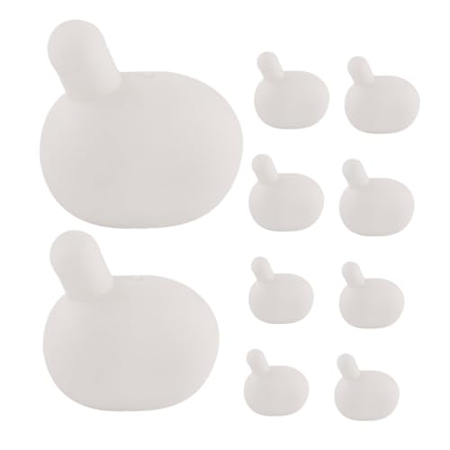 ibasenice 10 Stück Teiliges Squeeze Toy Blaseneinsätze DIY Silikon Blaseneinsätze für Puppenherstellung und Bastelbedarf Langlebige und Elastische Spielzeugkomponenten für Kreative Projekte von ibasenice