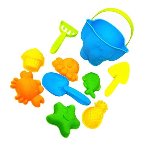 ibasenice 10 Stück Teiliges Strandspielzeug Set für Sandspielzeuge mit Eimer für Jungen Fördert Kreativität und Soziale Fähigkeiten ibasenice 10 Stück Teiliges Strandspielzeug Set für Sandspielzeuge mit Eimer für Jungen Fördert Kreativität und Soziale Fähigkeiten von ibasenice