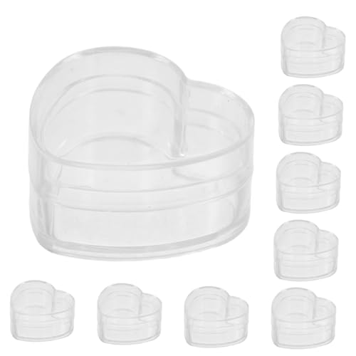 ibasenice 10 Stück Teiliges Transparente Herzboxen für Puppenhausdekoration Kleine Kunststoffaufbewahrungsboxen DIY Zubehör Realistische Miniaturen für Kreative Anordnungen ibasenice 10 Stück Teiliges Transparente Herzboxen für Puppenhausdekoration Kleine Kunststoffaufbewahrungsboxen DIY Zubehör Realistische Miniaturen für Kreative Anordnungen von ibasenice