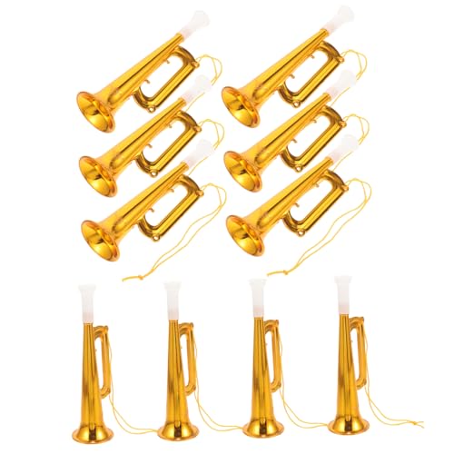 ibasenice 10 Stück Teiliges Trompeten aus Hochwertigem Abs Bunte Cheering Tools für Partys Konzerte Sportveranstaltungen und Fan Performance Zubehör von ibasenice