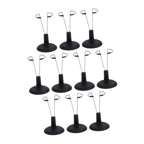 ibasenice 10 Stück Teiliges Verstellbares Action Figure Display Ständer aus Puppenhalter für Sammler Flexible Figurenhalterung für Anime und Spielzeugfiguren Schwarz ibasenice 10 Stück Teiliges Verstellbares Action Figure Display Ständer aus Puppenhalter für Sammler Flexible Figurenhalterung für Anime und Spielzeugfiguren Schwarz von ibasenice