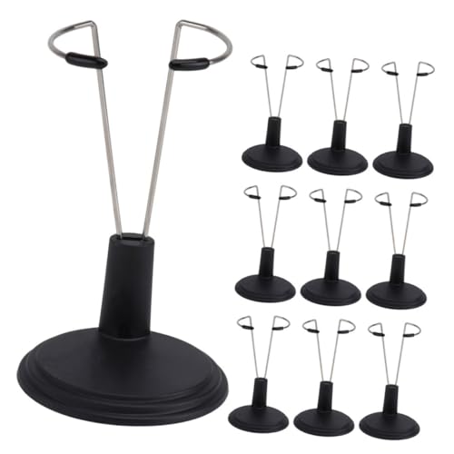 ibasenice 10 Stück Teiliges Verstellbares Puppenständer Höhe Schwarzer Display Halter für Actionfiguren und Sammelfiguren Kompatibel mit Verschiedenen Elegantes Design für Sammler ibasenice 10 Stück Teiliges Verstellbares Puppenständer Höhe Schwarzer Display Halter für Actionfiguren und Sammelfiguren Kompatibel mit Verschiedenen Elegantes Design für Sammler von ibasenice