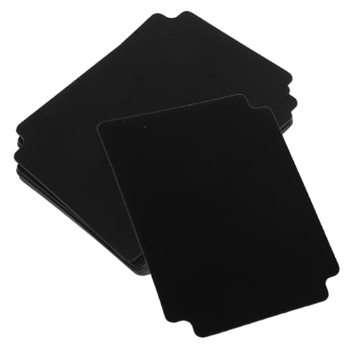 ibasenice 10 Stück Trennblätter für Sportkarten spielkartenhalter Spielkarten aufbewahrung Sammelkarten Trennwände MTG-Kartenspeicher Bindemittel Kartenteiler Spielkartentrenner pp Black von ibasenice