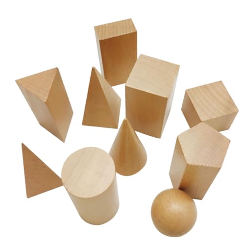 ibasenice 10 Stücke 3D Geometrie Bausteine Holz Kombination Lehrmittel Bildung Intelligenz Bambus Gelb ibasenice 10 Stücke 3D Geometrie Bausteine Holz Kombination Lehrmittel Bildung Intelligenz Bambus Gelb von ibasenice