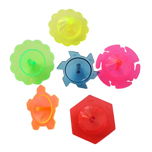 ibasenice 100 STK Oberteile für für kinderspielzeug Physics Toys sankastenspielsachen Kindergeburtstag Physik Handkreisel Kid Toys Oben von ibasenice