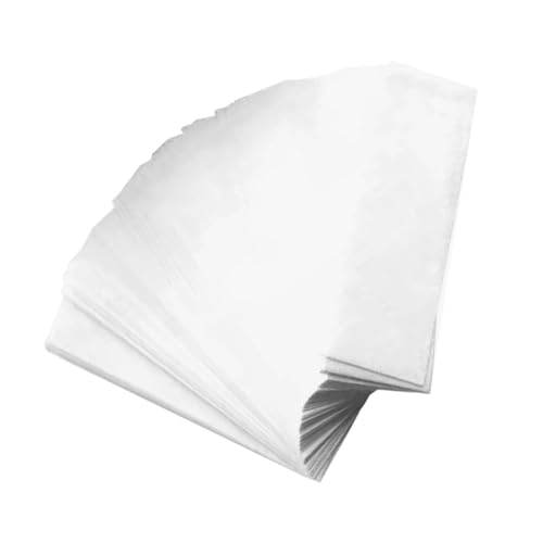 ibasenice 100 Stück Blatt Instrumentenreinigungspad Flötenstecker Trompeten Saxophon-Pads Saxophon Wartung Bass Saxophon zubehör Saxophon Papier Klarinetten-Pads Saxophon Reinigungsset Weiß von ibasenice