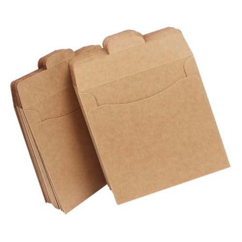 ibasenice 100 Stück Disc-Tasche Umschläge in Legaler Größe DVD-aufbewahrungshüllen Kleine Braune Taschen Mini-papiertüten DVD-hüllen Aus Pappe Schmuck Papiertüte Hellbraun Kraftpapier ibasenice 100 Stück Disc-Tasche Umschläge in Legaler Größe DVD-aufbewahrungshüllen Kleine Braune Taschen Mini-papiertüten DVD-hüllen Aus Pappe Schmuck Papiertüte Hellbraun Kraftpapier von ibasenice