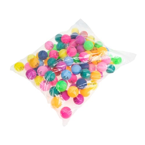 ibasenice Nummeriert – 100 Bingo-Spiele Plastik-tombola Zur Unterhaltung Ideal Für Bars Zuhause Und Partyspiele von ibasenice