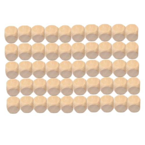 ibasenice 100 Stück Holz Würfel Seitige Unbemalte Holzwürfel DIY Spielwürfel für Brettspiele Bastelprojekte und Party Dekorationen ibasenice 100 Stück Holz Würfel Seitige Unbemalte Holzwürfel DIY Spielwürfel für Brettspiele Bastelprojekte und Party Dekorationen von ibasenice