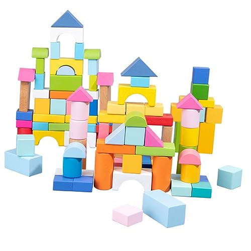 ibasenice 100 Stück Holzblock Bausteine Bildungsspielzeug für Kleinkinder Lernspielzeug für Kinderspielzeug Lernspielzeug aus Holz holzklötze hölzern ibasenice 100 Stück Holzblock Bausteine Bildungsspielzeug für Kleinkinder Lernspielzeug für Kinderspielzeug Lernspielzeug aus Holz holzklötze hölzern von ibasenice