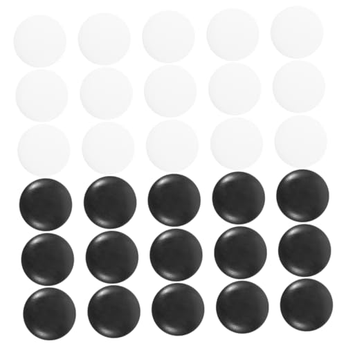 ibasenice 100 Stück Los geht's schachfiguren Chess Pieces gesselschaftspiele Chessboard Chess up Board Ludo-Spiel Spielsteine ​​gehen Schachspielzubehör GEH Schachperle Spiele gehen Harz von ibasenice