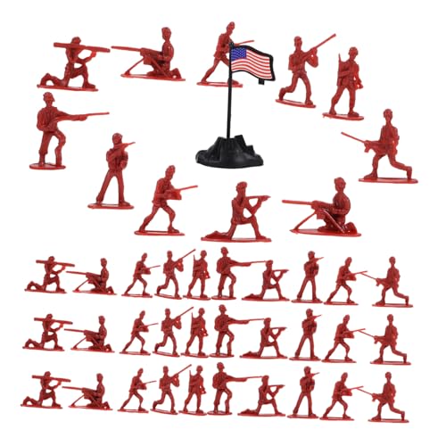 ibasenice 100 Stück Mini-Soldatenmodell für Toys spielsachen Toys Mini-Soldatenspielzeug Kinderversorgung Menschen modellieren Minifigur Plastik von ibasenice