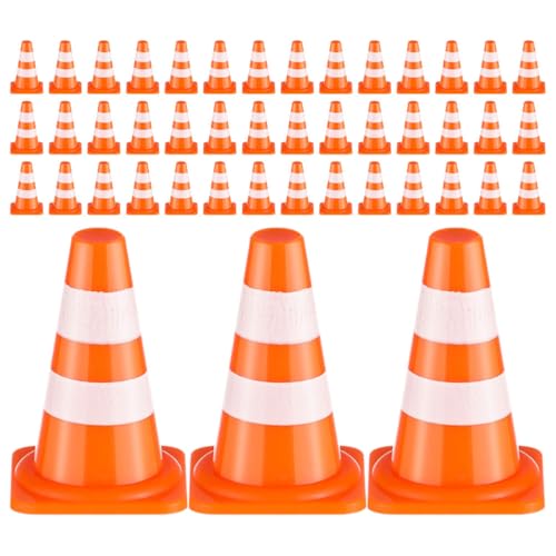 ibasenice 100 Stück Mini Verkehrscones Robuste Spielzeuge für Lehrreiche Verkehrsszenen Kognitive Straßenblocks für Sandspiel und Rollenspiele ibasenice 100 Stück Mini Verkehrscones Robuste Spielzeuge für Lehrreiche Verkehrsszenen Kognitive Straßenblocks für Sandspiel und Rollenspiele von ibasenice