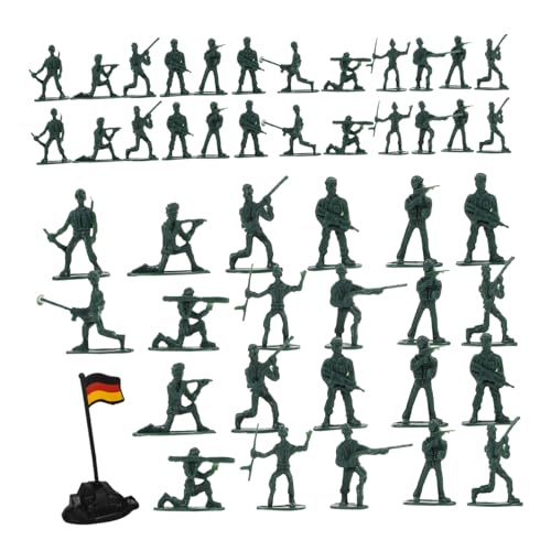ibasenice 100 Stück Mini-soldatenmodell Menschen Modellieren Mini-People-Modelle Sandtischleute Minifigur Miniatur-soldatenfiguren Sandtisch Menschen Modell Kleine Leute Handwerk Plastik von ibasenice