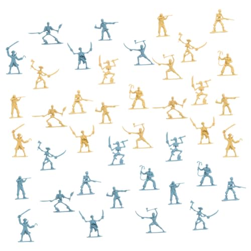 ibasenice Soldatenmodelle Pirat 100 STK Piratensoldaten Figuren Miniatur von ibasenice