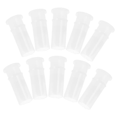 ibasenice 100 Stück Plüschtierzubehör DIY Quietscher Kompakter Puppenquietscher Spielzeugquietscher Quietscher Für Hundespielzeug Reparatureinsatz Quietscher Kinderaccessoire Weiß Plastik von ibasenice