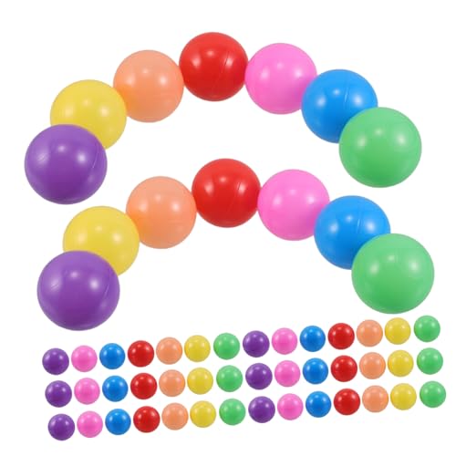ibasenice 100 Stück Teiliges Bunte Kunststoff Ozeanbälle für Kleinkinder Kinderfreundliche Spielbälle mit Lebhaften Farben Fördert Sensorische Wahrnehmung für Party Outdoor ibasenice 100 Stück Teiliges Bunte Kunststoff Ozeanbälle für Kleinkinder Kinderfreundliche Spielbälle mit Lebhaften Farben Fördert Sensorische Wahrnehmung für Party Outdoor von ibasenice
