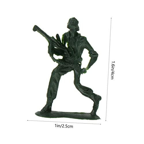 ibasenice 100 Stück Teiliges Militärische Plastiksoldaten Modelle für Leichtes Bruchsicheres Material Fördert Kooperation und Selbstvertrauen für Spiel und Tischdekoration ibasenice 100 Stück Teiliges Militärische Plastiksoldaten Modelle für Leichtes Bruchsicheres Material Fördert Kooperation und Selbstvertrauen für Spiel und Tischdekoration von ibasenice