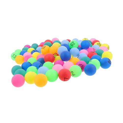 ibasenice 100 Stücke Bingo Spiel Bingo Tombola Spiel Zubehör Kunststoff Nummeriert Für Karneval Geburtstag Parteien von ibasenice