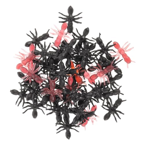 ibasenice 1000 Stück Teiliges Plastik Realistische Insektenmodelle für Halloween Dekoration Gartenblumentopf Deko Streiche und Lernspielzeug für Partys von ibasenice