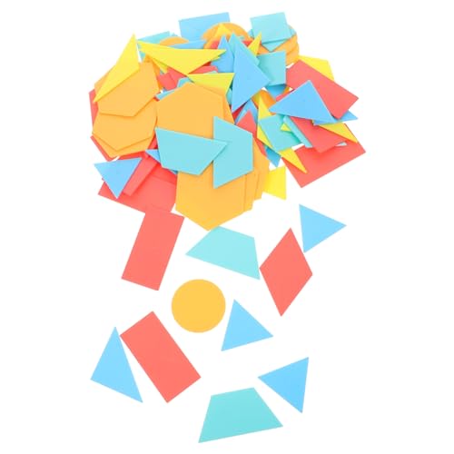 ibasenice Lernsets Für Kinder Mit Geometrischen Formen – 100-teiliges Spielzeug Aus Kunststoff Mit Geometrischen Formen ibasenice Lernsets Für Kinder Mit Geometrischen Formen – 100-teiliges Spielzeug Aus Kunststoff Mit Geometrischen Formen von ibasenice