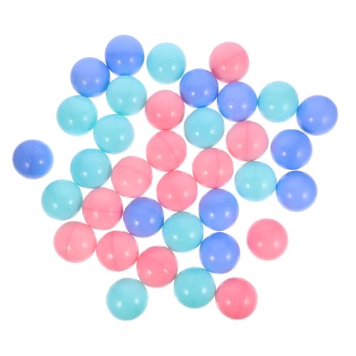 ibasenice 100St Macaron-Ball für Schwimmbad Aqua Wasserbälle aufblasbar Pool Toys for sankastenspielsachen Grubenbälle aus Kunststoff Schwimmgruben Bälle Plastik von ibasenice