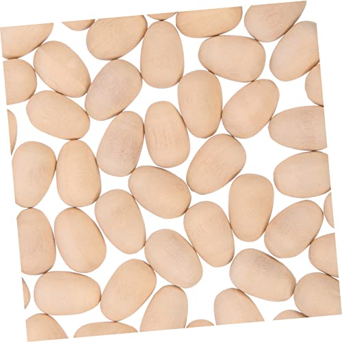 ibasenice 100 Stücke Mini En Mache Eier Für Ostern Dekorationen Gefälschte Holz Dekore Kleinkind Kinder Handwerk von ibasenice
