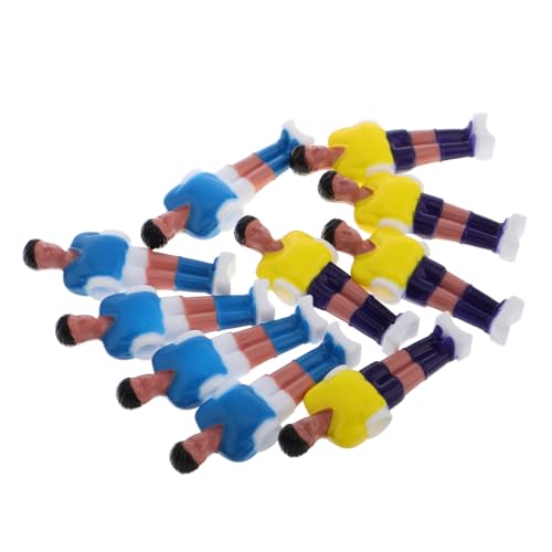 ibasenice 10stücke Mini Tischfußballfiguren Ersatzspieler Für Tischfußball -Figuren Für Spaß Und Unterhaltung Als Zubehör Für Tischfußballspiele von ibasenice