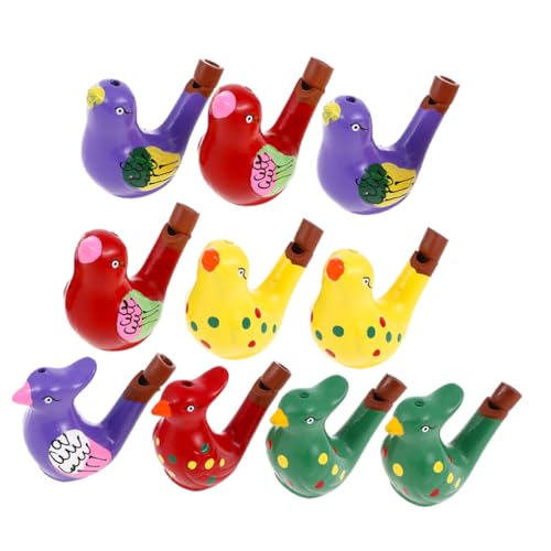 ibasenice Musikinstrumente Für Jungen Und Mädchen 10er-pack Keramik-vogelpfeifenspielzeug Für Partys Übungen ibasenice Musikinstrumente Für Jungen Und Mädchen 10er-pack Keramik-vogelpfeifenspielzeug Für Partys Übungen von ibasenice