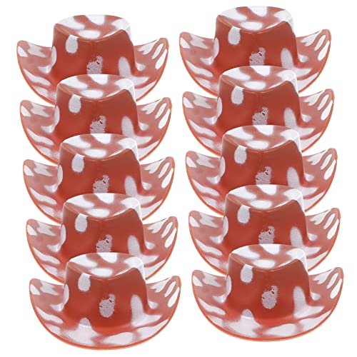 ibasenice 10St Mini-Cowboyhut kawavy tischläufer weihnachten ornamente weihnachtskissen cake decorating Dekorationen Cowgirl Kaviarhut Strohhut Kuchenhut-Accessoire kleine Hüte Plastik Brown ibasenice 10St Mini-Cowboyhut kawavy tischläufer weihnachten ornamente weihnachtskissen cake decorating Dekorationen Cowgirl Kaviarhut Strohhut Kuchenhut-Accessoire kleine Hüte Plastik Brown von ibasenice