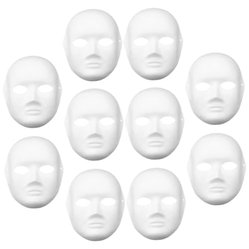 ibasenice 10St Porzellanmaske Maskendekor DIY- weißes Handwerk Kostüm gesichtsmaske halloween masken mundschutzmasken Partymaske halloween deko Papiermaske für DIY Maskerade liefert ibasenice 10St Porzellanmaske Maskendekor DIY- weißes Handwerk Kostüm gesichtsmaske halloween masken mundschutzmasken Partymaske halloween deko Papiermaske für DIY Maskerade liefert von ibasenice